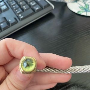 John Medeiros Peridot Cuff